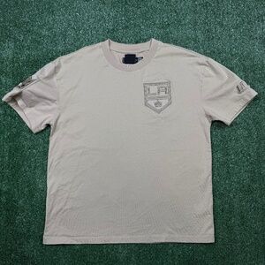 LA Kings T Shirt Size S Brown NHL Hockey Short Sleeve Pro Standard Outdoor Sport